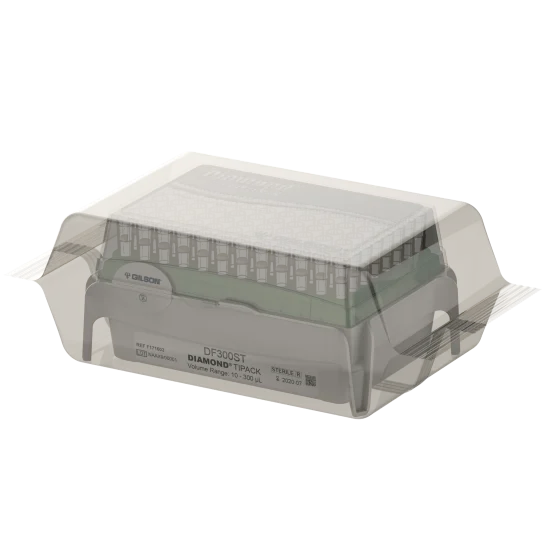 PIPETMAN DIAMOND Tips, TIPACK, 10-300 µL, 10x96 Filter Tips, Sterile