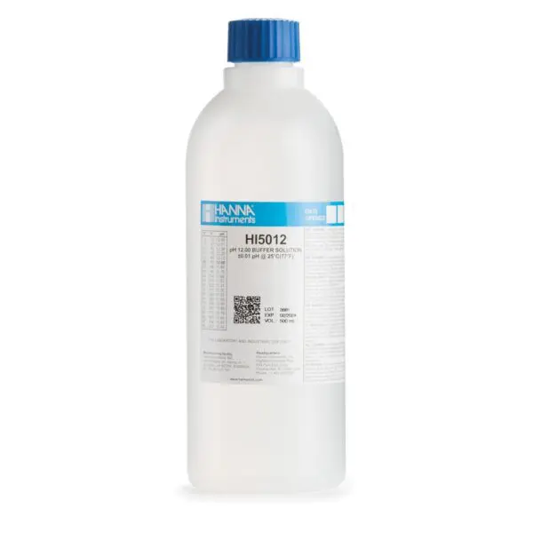 Soluzione tecnica di calibrazione pH 12.00 (500 mL) - HI5012